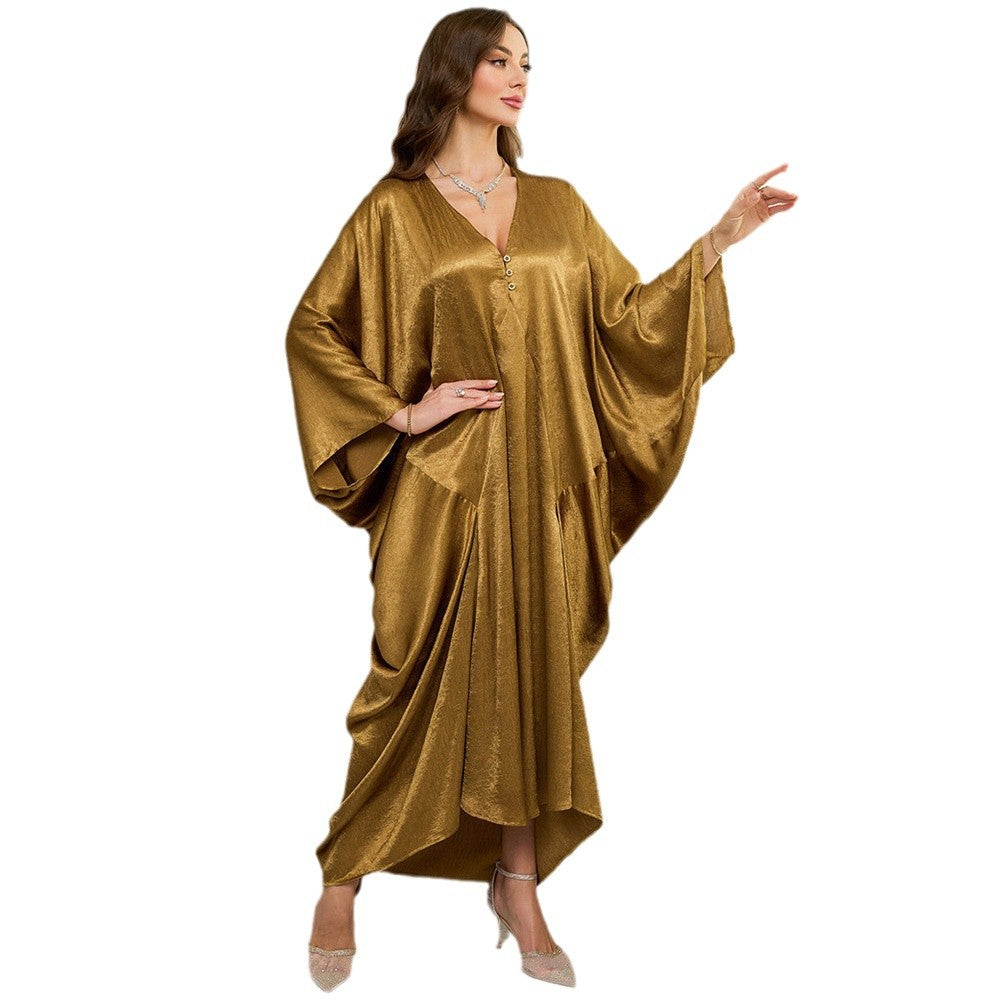 Ladies Kaftan with elegant V-neck and flowing cut Ivyshape