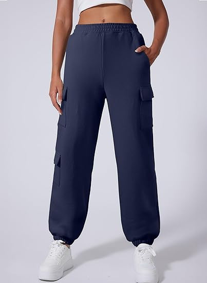 Women Cargo-Style Sweatpants Ivyshape
