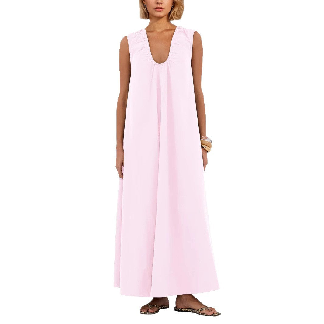 Women Elegant Flowing Maxi Dress Ivyshape