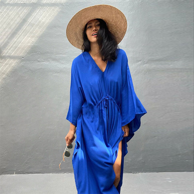 Ladies Maxi Beach Dress Ivyshape