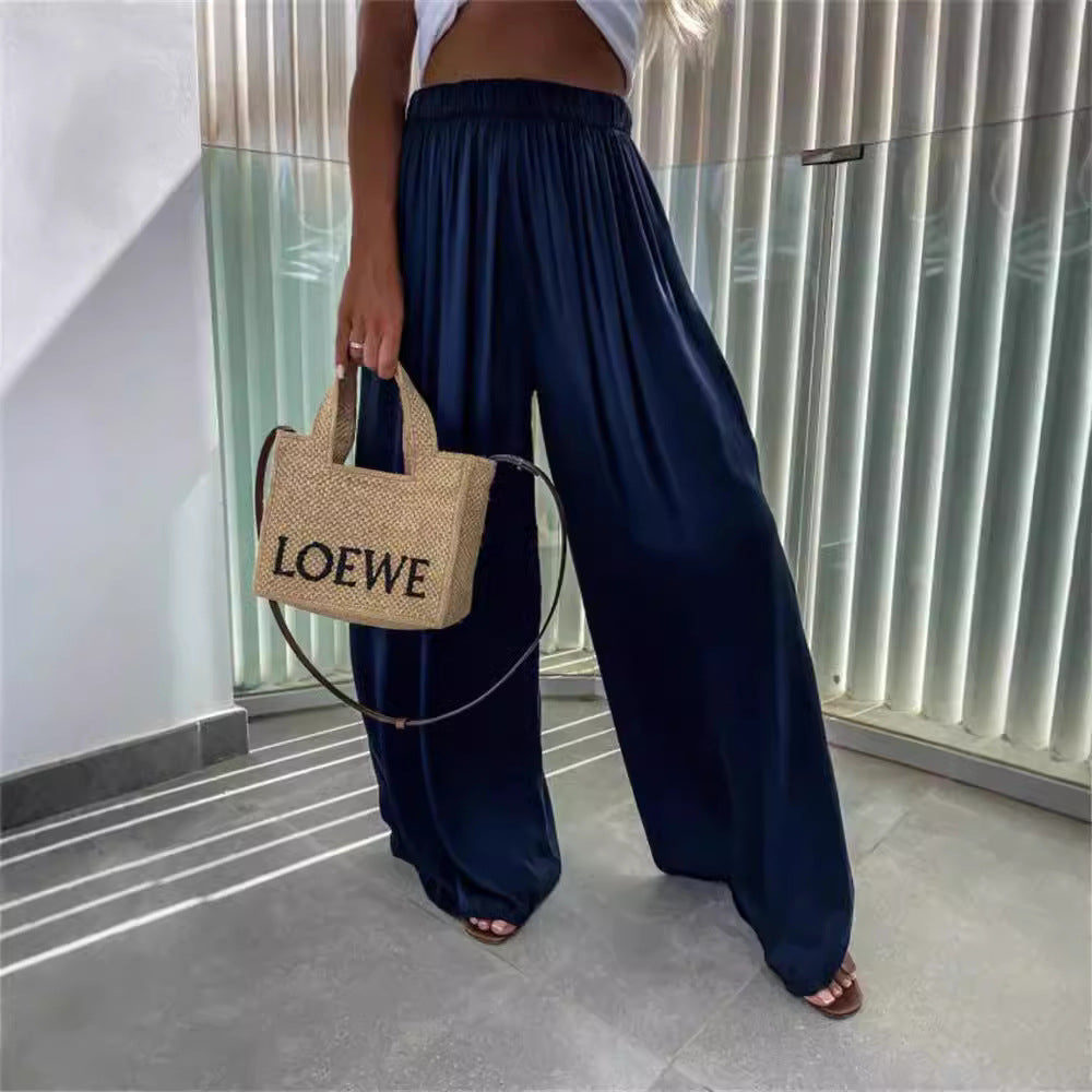 Women's flowing wide pants Ivyshape