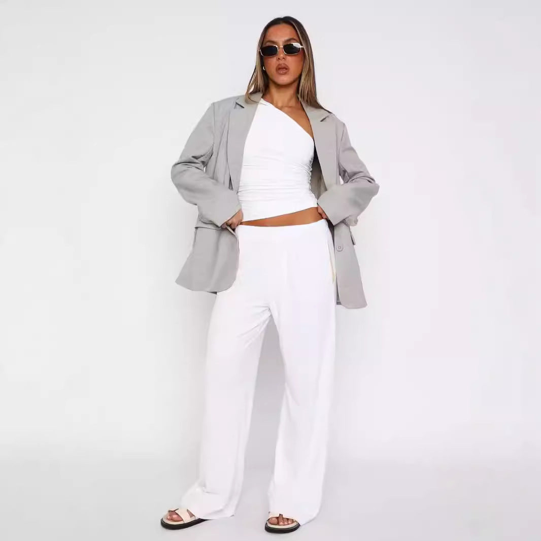 Women's Flowing Loose Lounge Pants Ivyshape