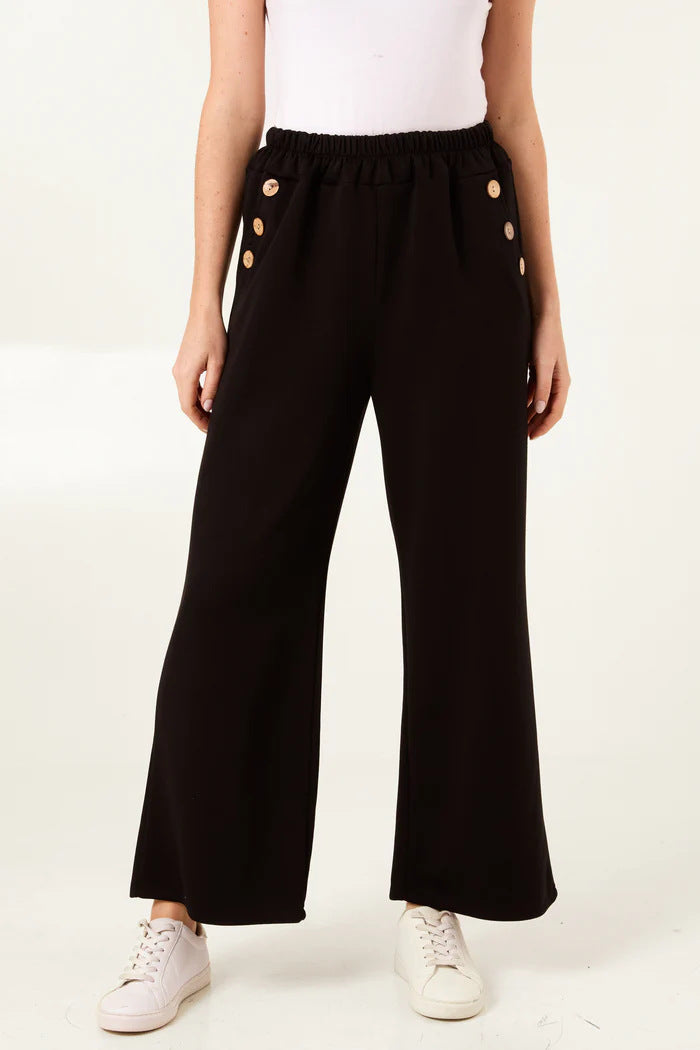 Women high-waisted wide pants Ivyshape
