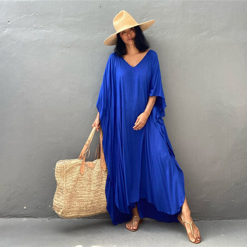 Women’s Maxi Dress with Elegant Cut Ivyshape