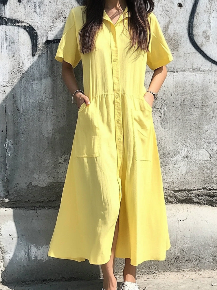 Ladies Shirt Dress Ivyshape