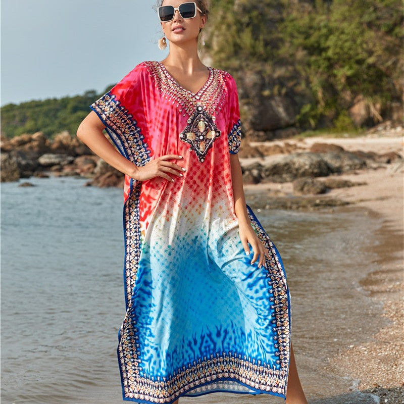 Ladies sunny beach dress Ivyshape