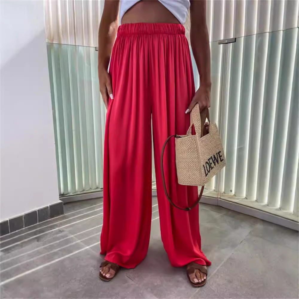 Women's flowing wide pants Ivyshape