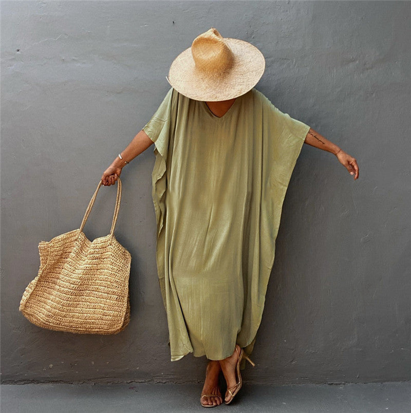 Women’s Maxi Dress with Elegant Cut Ivyshape