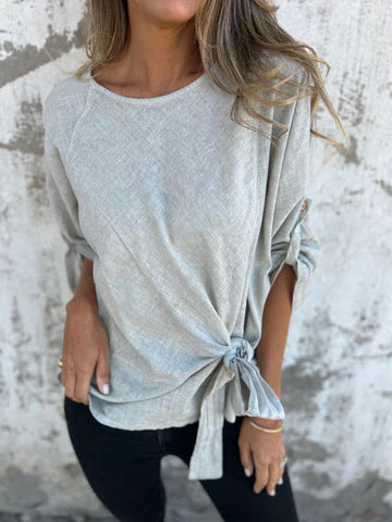 Ladies Leisure Knot Top Ivyshape