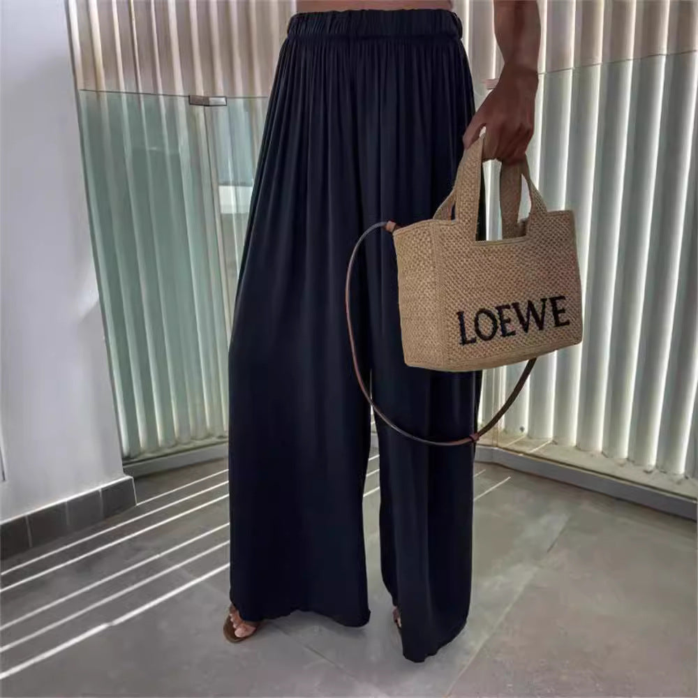 Women's flowing wide pants Ivyshape
