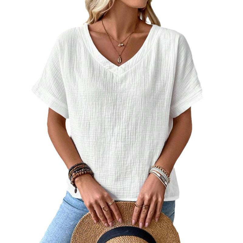 Women's casual perfect basic T-shirt Ivyshape