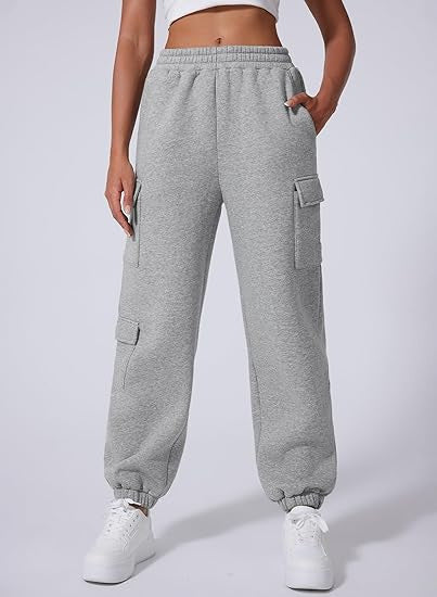 Women Cargo-Style Sweatpants Ivyshape