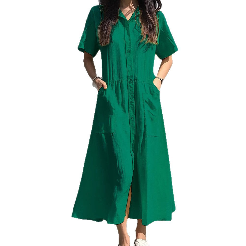 Ladies Shirt Dress Ivyshape