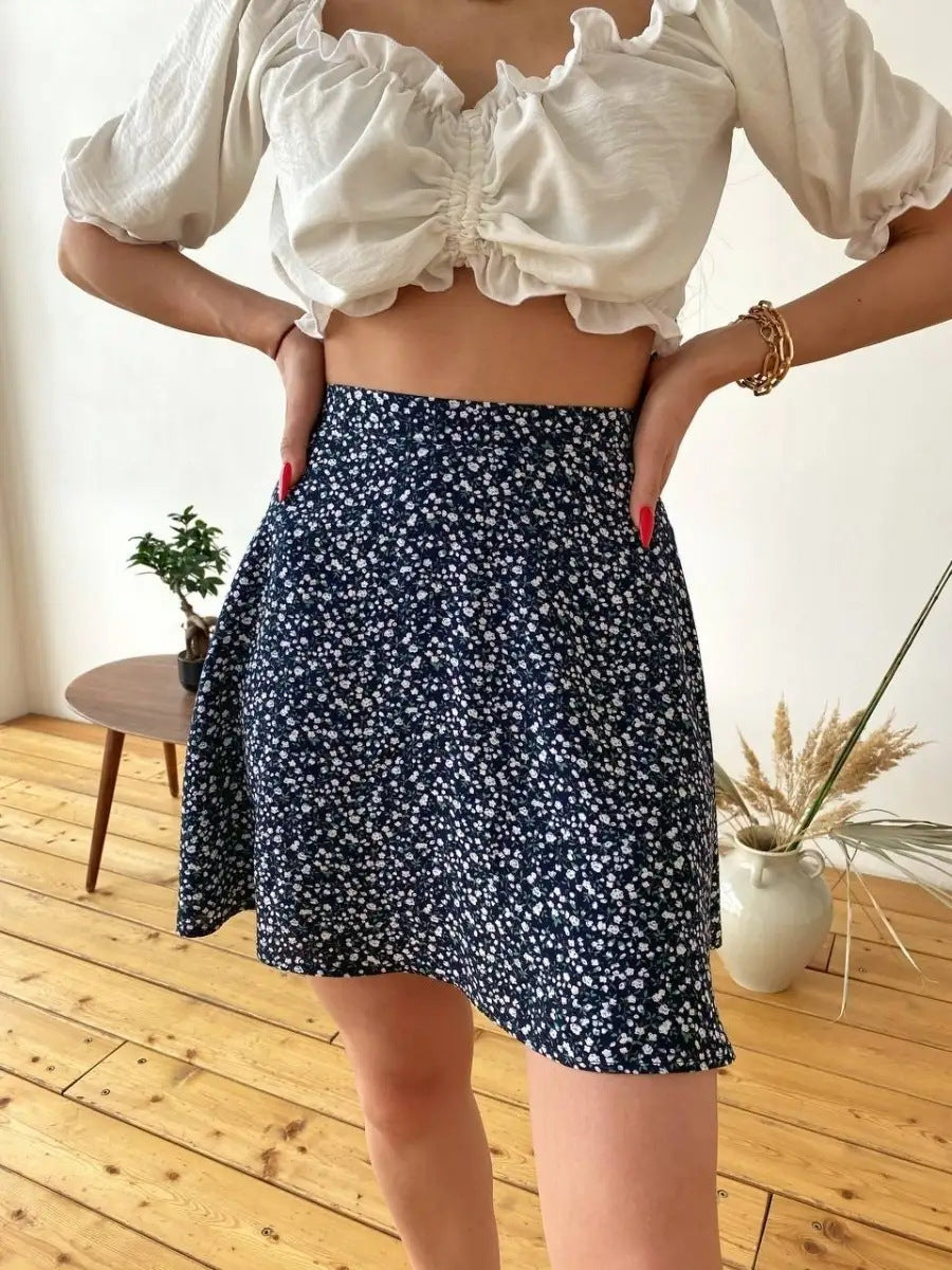 Women's High-Waisted Leopard Print Shorts Ivyshape
