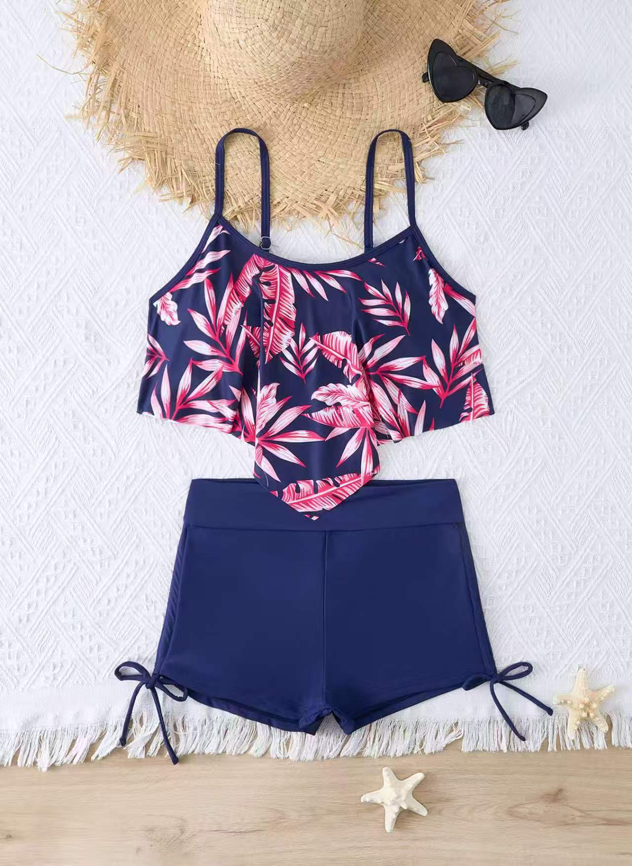 Women Sporty Crop Top and Shorts Set Ivyshape
