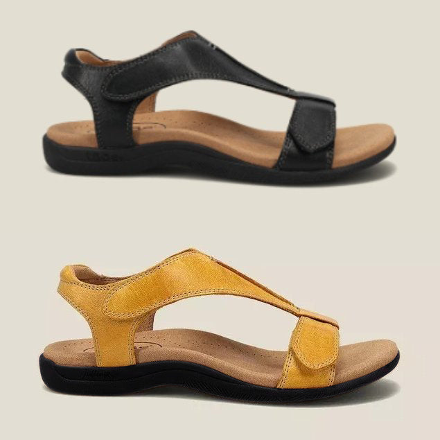 Solevia™ | Orthopedic T-Strap Comfort Sandals