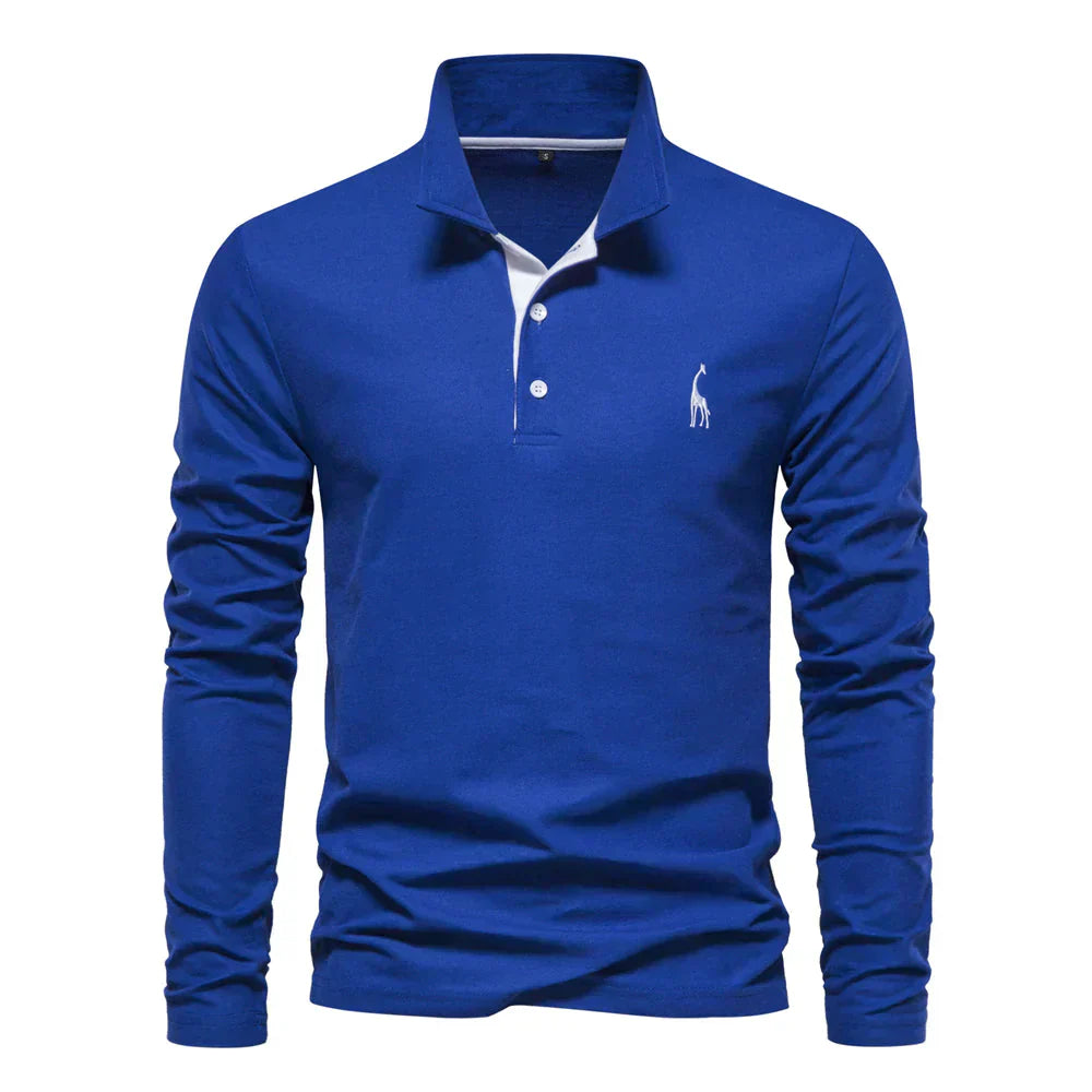Tommy | Polo a Maniche Lunghe con Dettaglio Ricamato