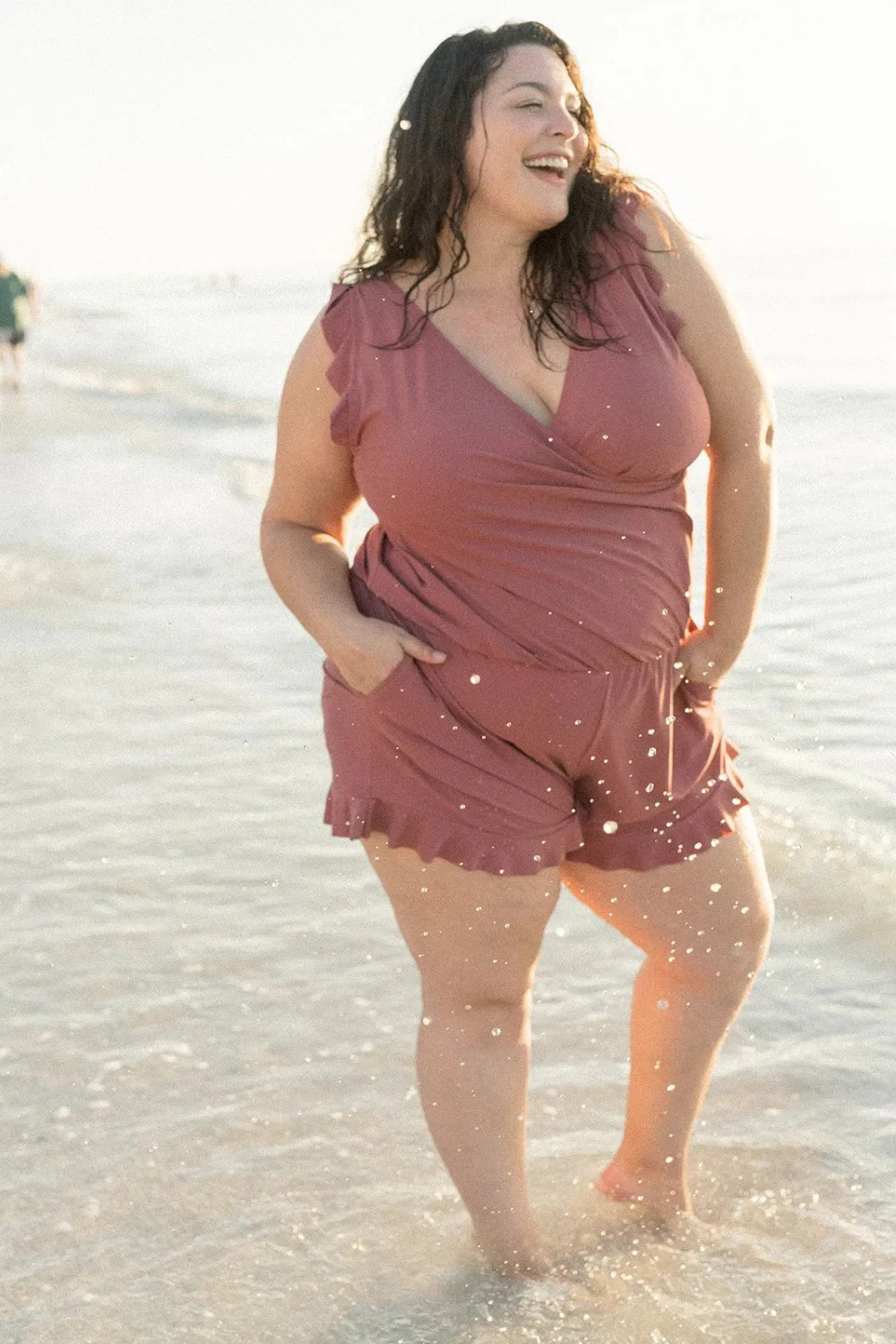 Maya™ | Swimsuit outfit with built in bra