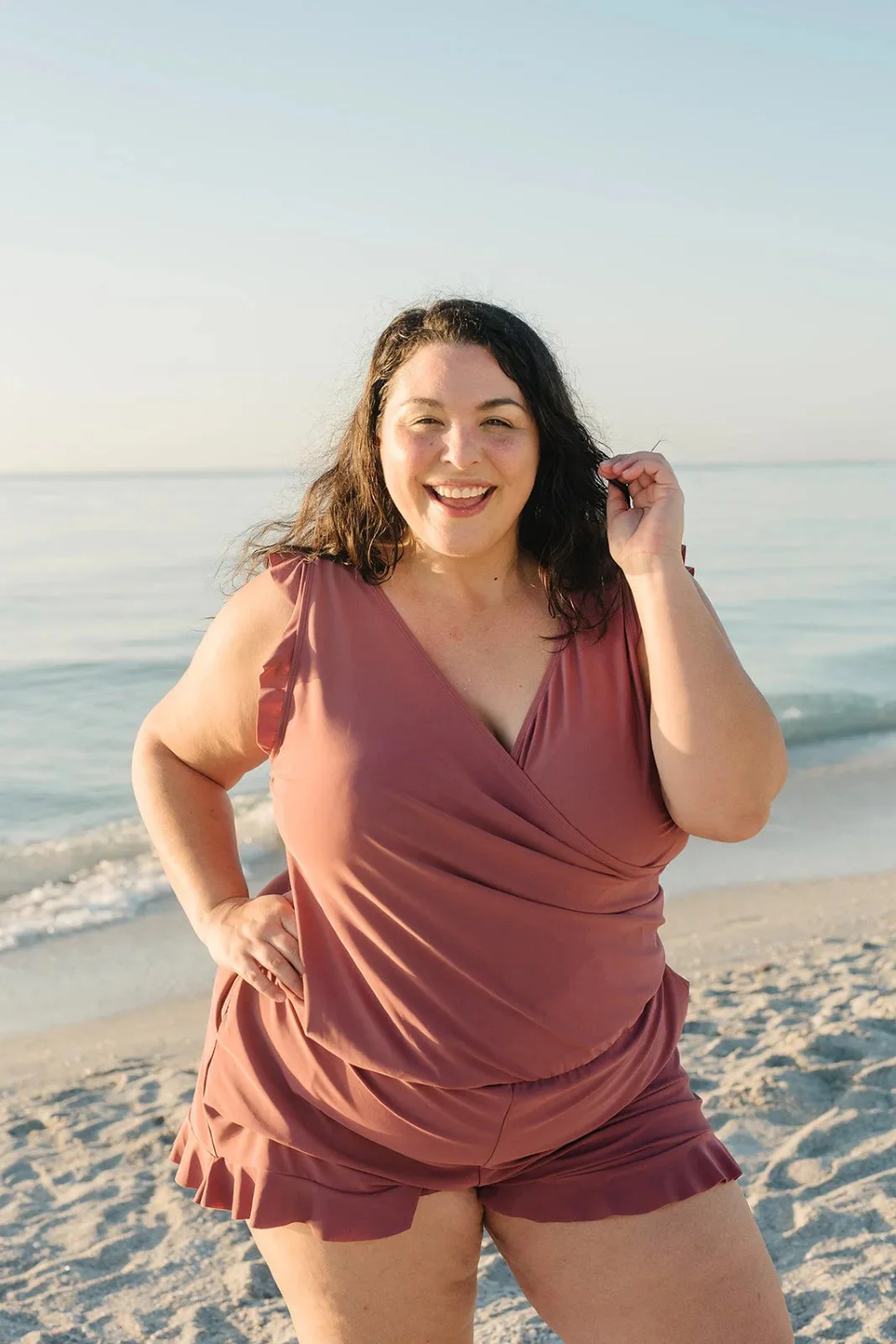 Maya™ | Swimsuit outfit with built in bra