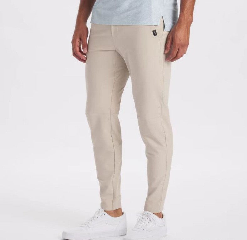 Pantaloni da uomo in seta fredda per il tempo libero