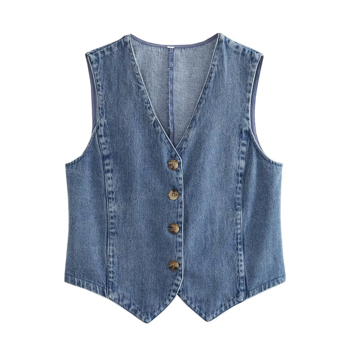 Bella | Gilet donna in denim