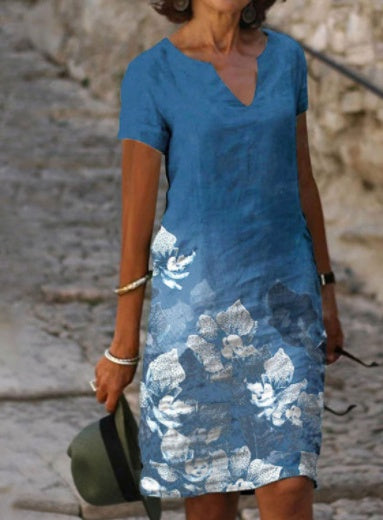Elena - Abito con stampa floreale