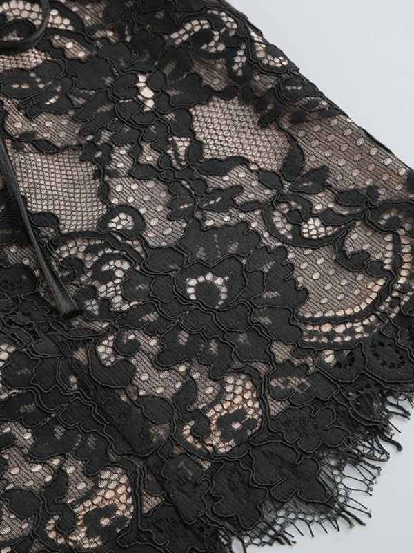 Lorelia | Elegance Spitze Korsett Minikleid