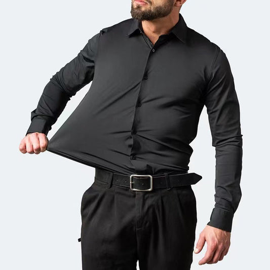 Ohrsyn | Camicia da uomo elastica e antipiega