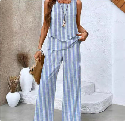 Lina - Two-piece handleless set with floral print