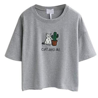 Women’s Casual Graphic T-Shirt Ivyshape
