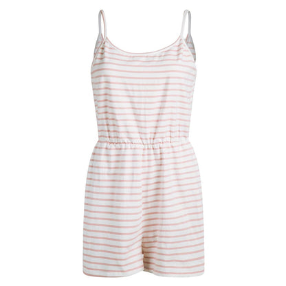 Ladies striped casual jumpsuit Ivyshape