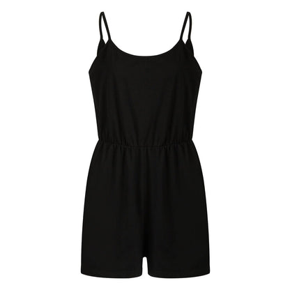 Ladies striped casual jumpsuit Ivyshape