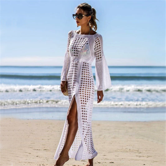 Women's crochet dress in Boho style Ivyshape