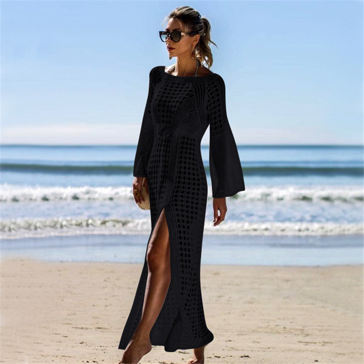 Women's crochet dress in Boho style Ivyshape