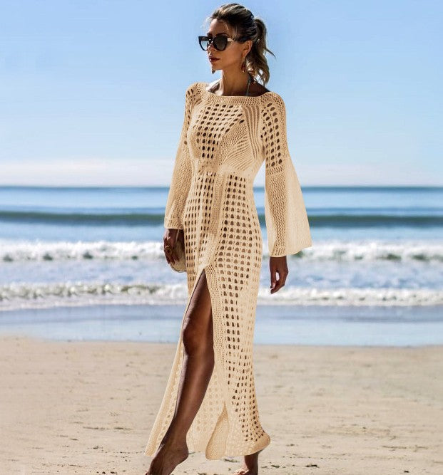 Women's crochet dress in Boho style Ivyshape