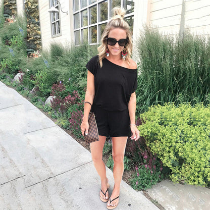 Women's Comfortable Jumpsuit in Casual Style Ivyshape