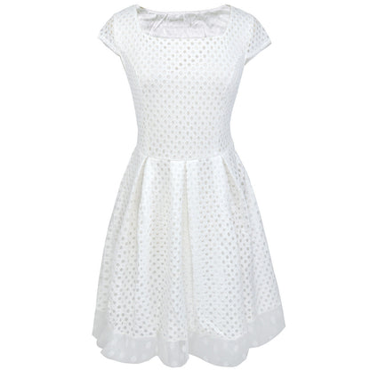 Women's structured A-line dress Ivyshape