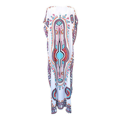 Women Oversize Kaftan with Vibrant Embroideries Ivyshape