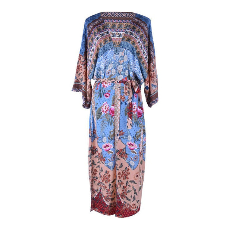 Women Kimono-Style Bathrobe Ivyshape