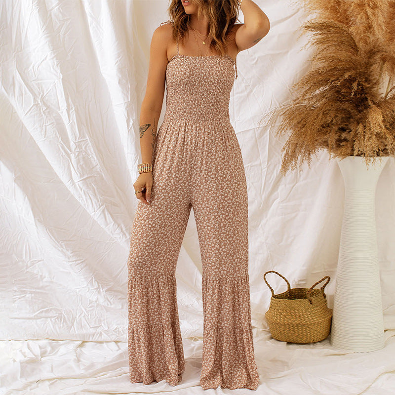 Amelia - Tuta lunga con stampa boho