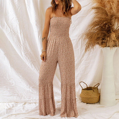 Amelia - Tuta lunga con stampa boho