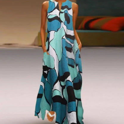 Ladies Casual Maxi Dress Ivyshape