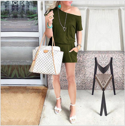 Women's Comfortable Jumpsuit in Casual Style Ivyshape