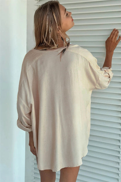 Women's loose beach shirt Ivyshape