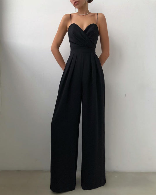 Juana | Tuta minimalista con design dritto in vita