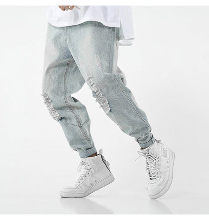Gaylen | Un versatile paio di jeans larghi con strappi