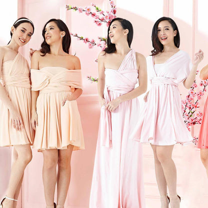 Ladies Versatile Wrap Dress Ivyshape