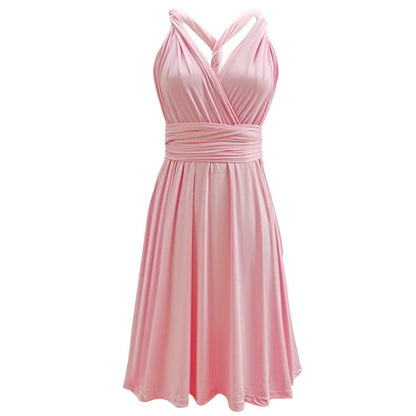Ladies Versatile Wrap Dress Ivyshape