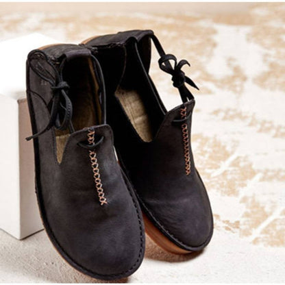 Ardena™ | Hand-Stitched Leather Flats