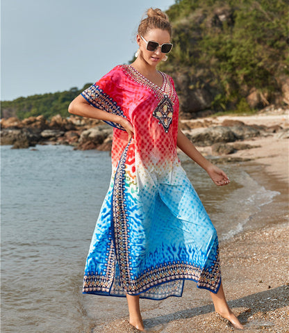 Ladies sunny beach dress Ivyshape